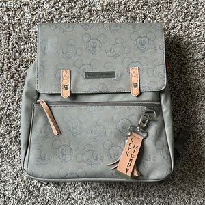 NWT Petunia Pickle Bottom Meta Backpack Diaper Bag - Love Mickey Mouse